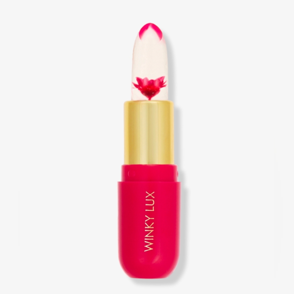 Winky Lux pH Flower Balm Lip Stain/ pink flower- NIB